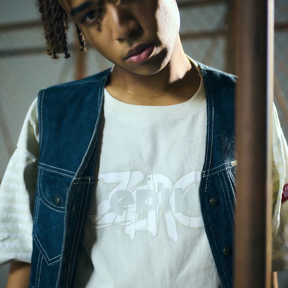 Short Sleeve Patterned T-shirt “replica ZERO”