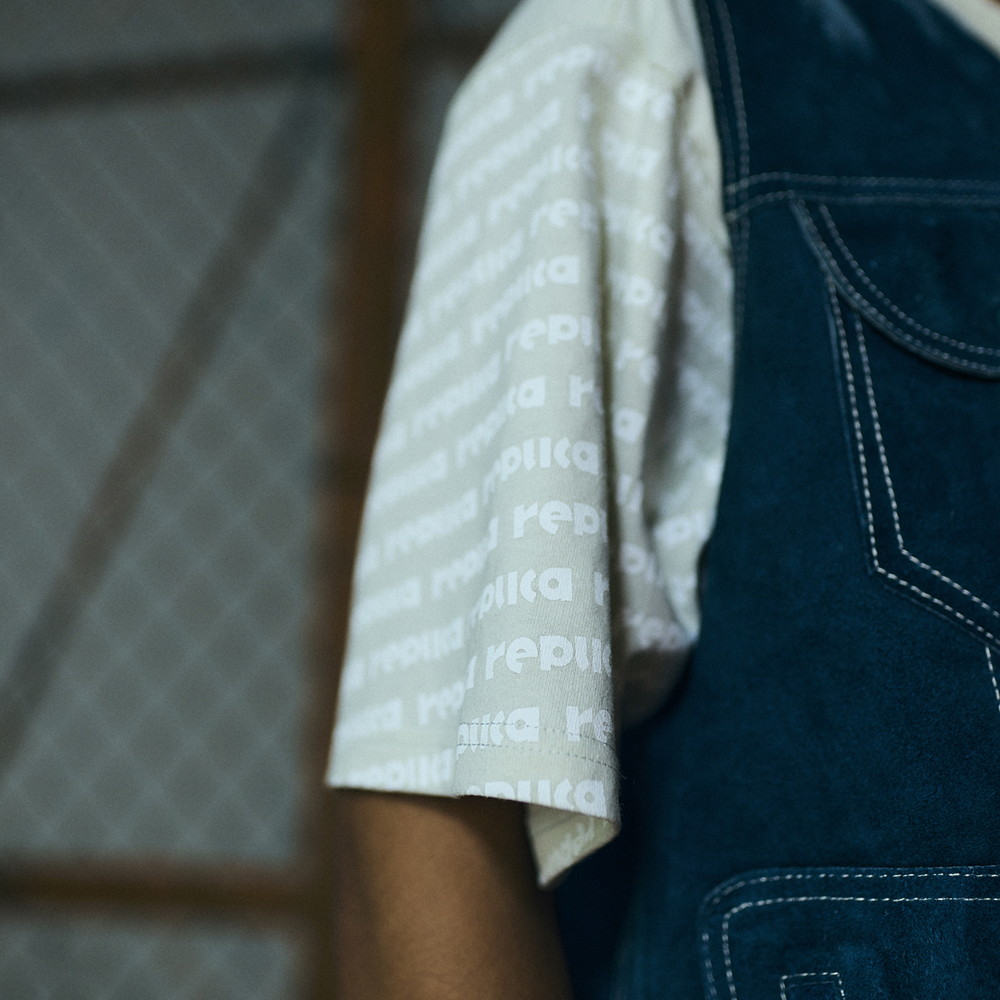 Short Sleeve Patterned T-shirt “replica ZERO”