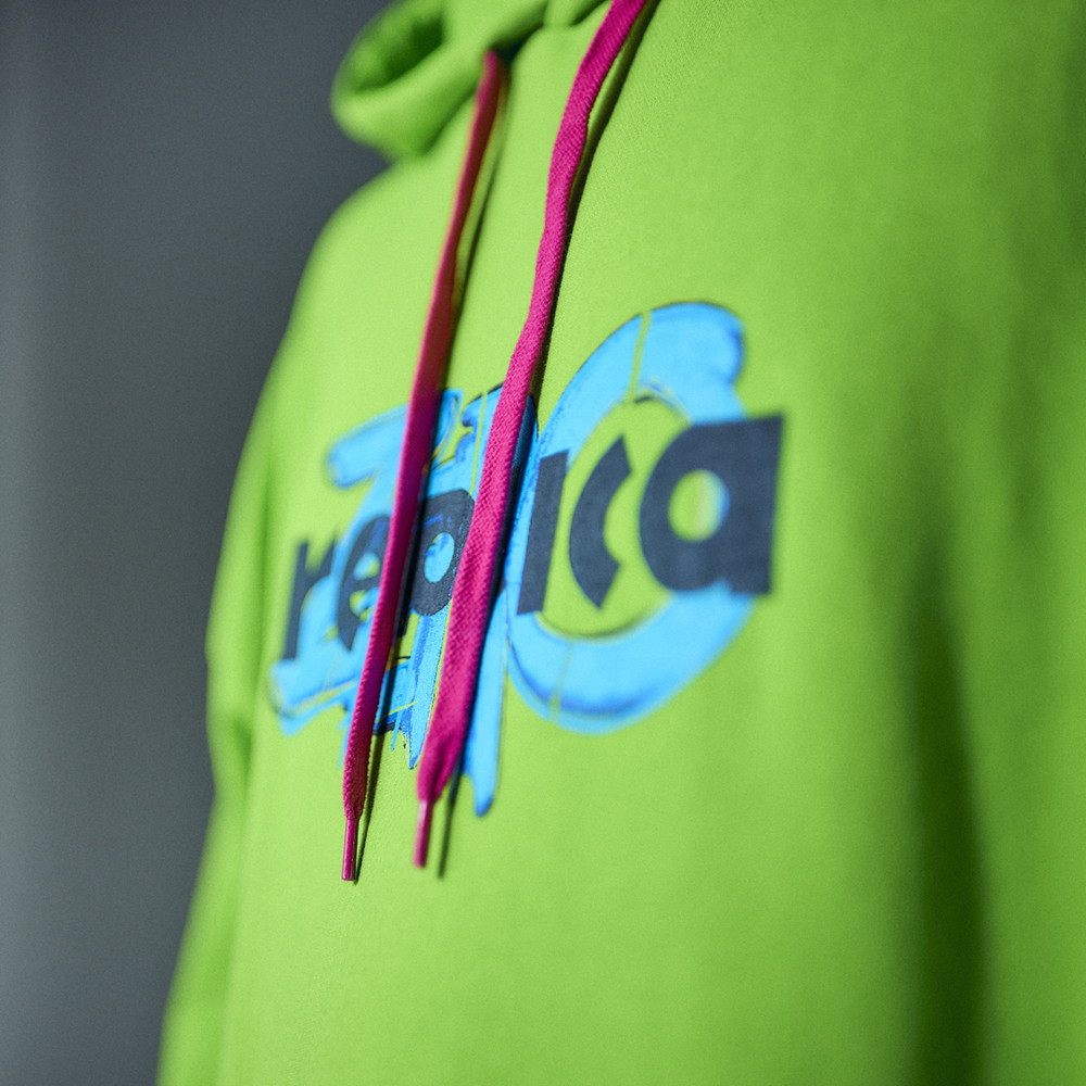 Logo Hoodie “replica ZERO”[Light Green]