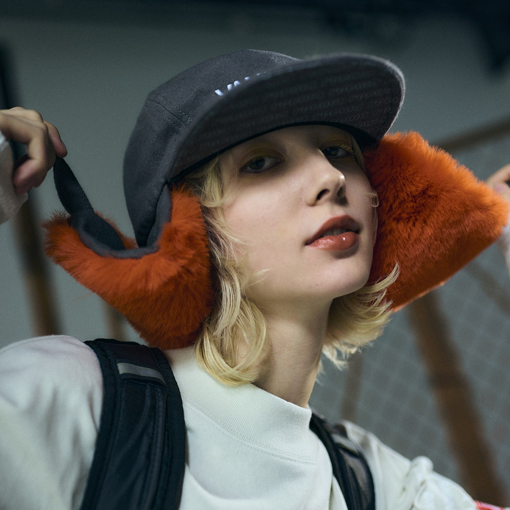 Vaundy Logo Flight Cap [Gray] ロゴフライトキャップ 商品詳細ページ | Vaundy ONLINE STORE | Logo Flight Cap[Gray]