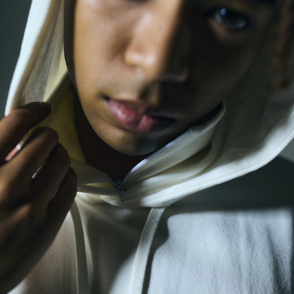 【VAWS limited】Logo Hoodie “replica ZERO”[White]