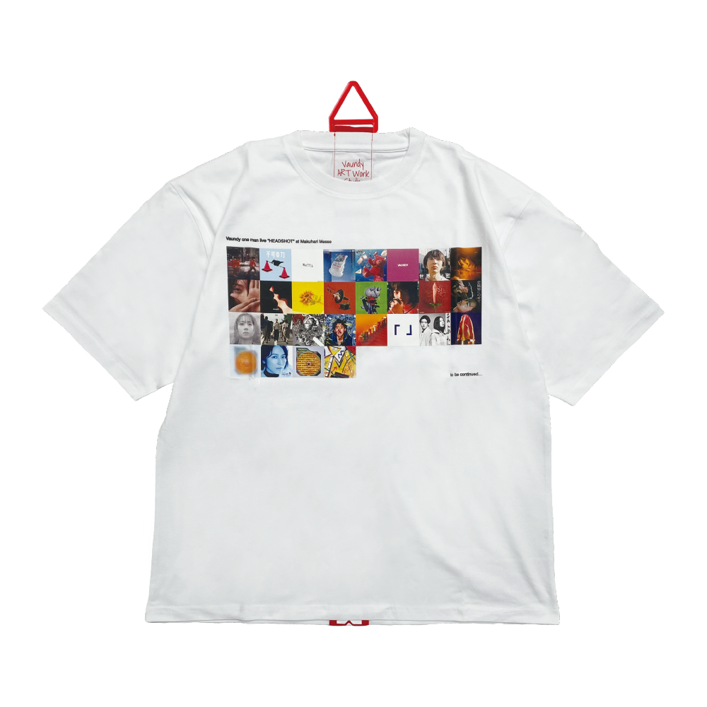 【受注販売】Cover Art T-shirt [White]