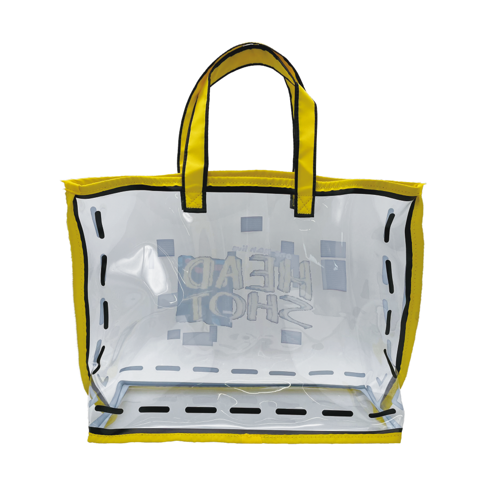 Clear Tote Bag “HEADSHOT” 