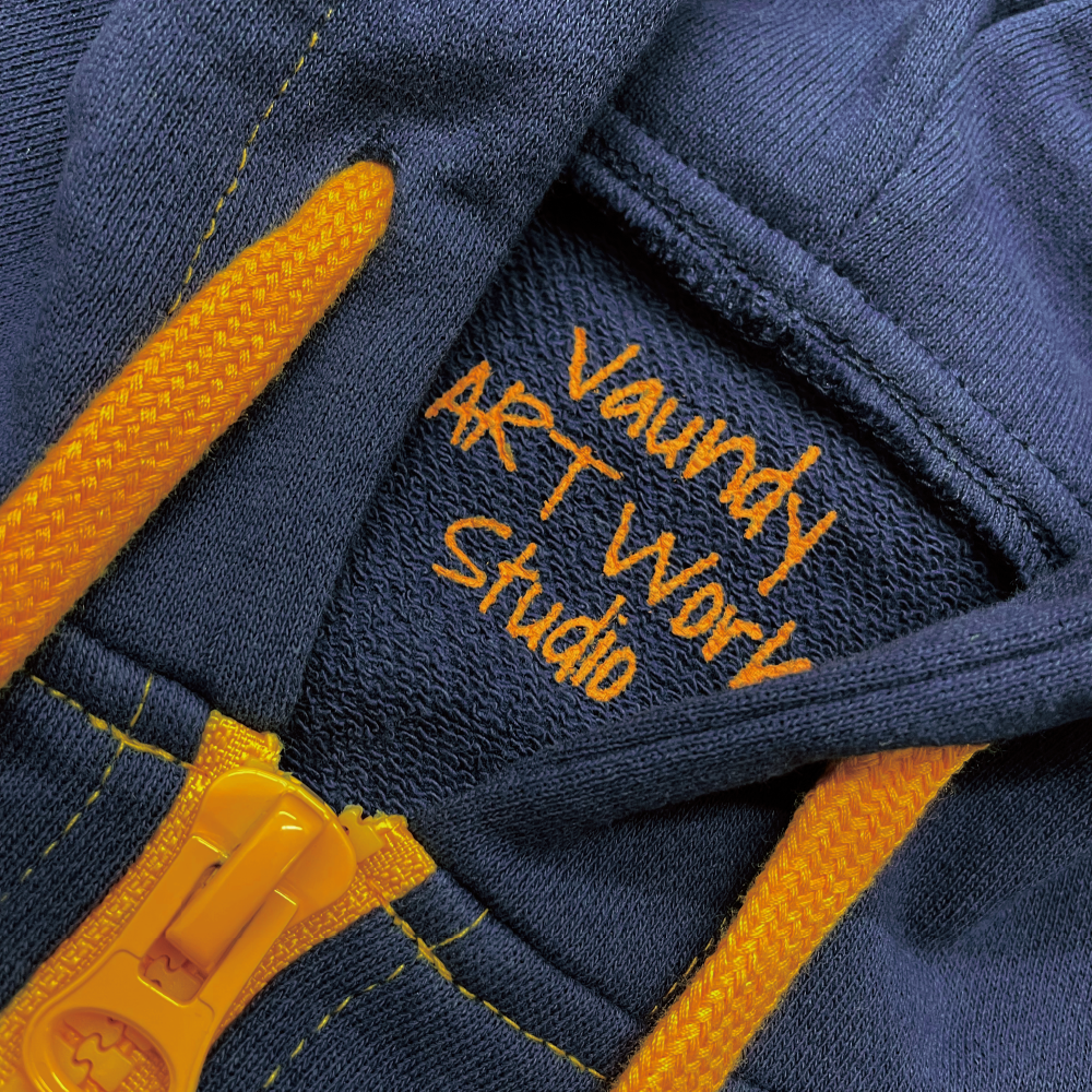 【受注販売】Short Sleeve Zip Hoodie “HEADSHOT”