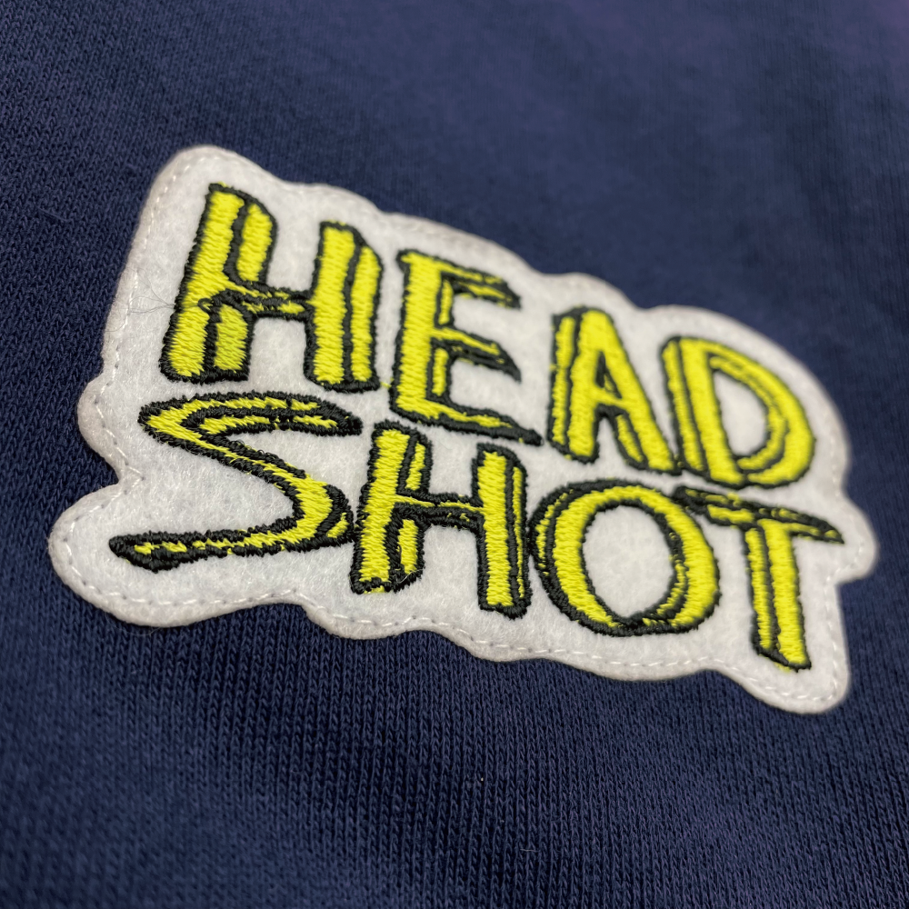 【受注販売】Short Sleeve Zip Hoodie “HEADSHOT”