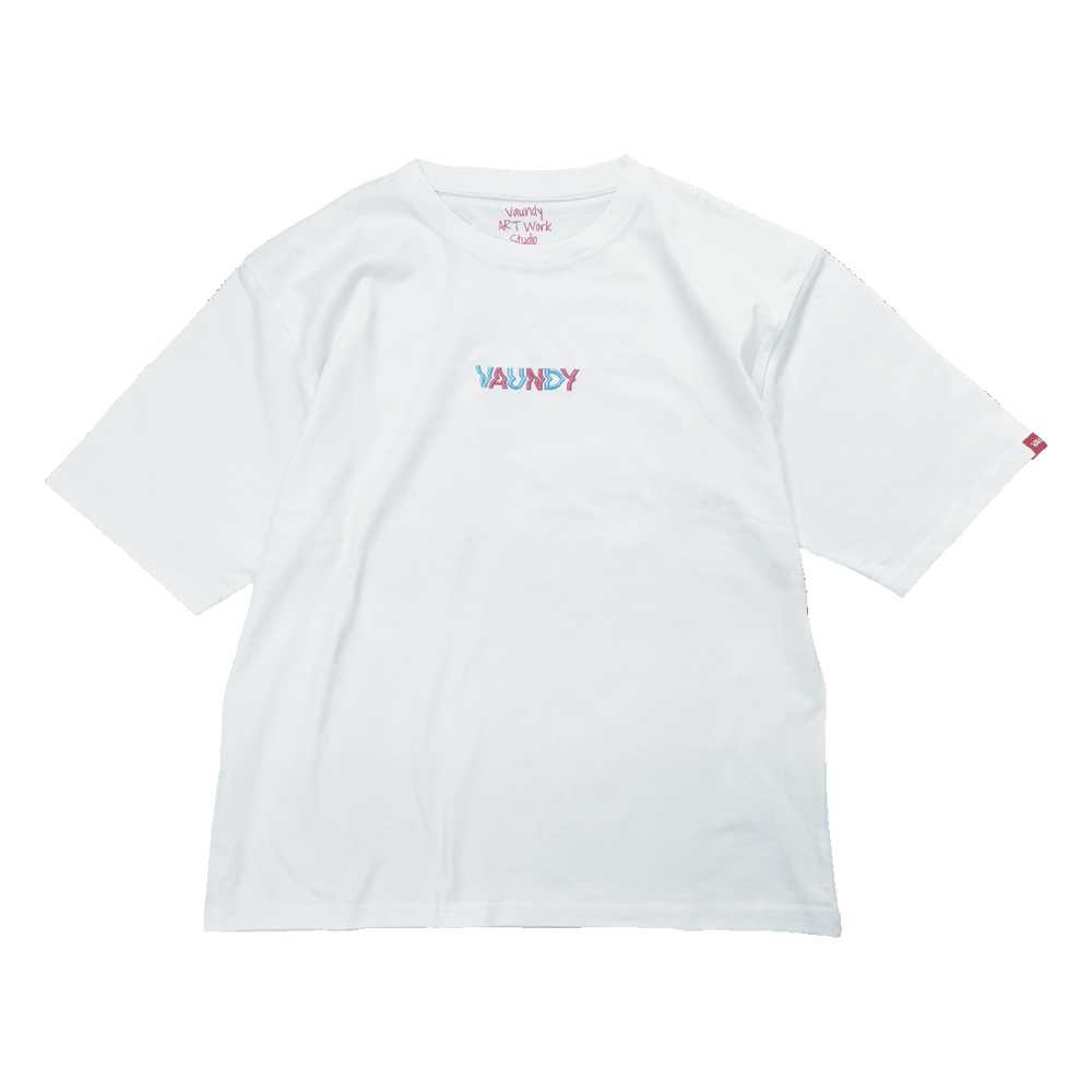 Bicolor Logo T-Shirts [Blue×Pink]