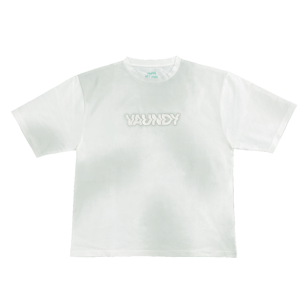 Block Logo T-shirt "FUSION"［Mint］