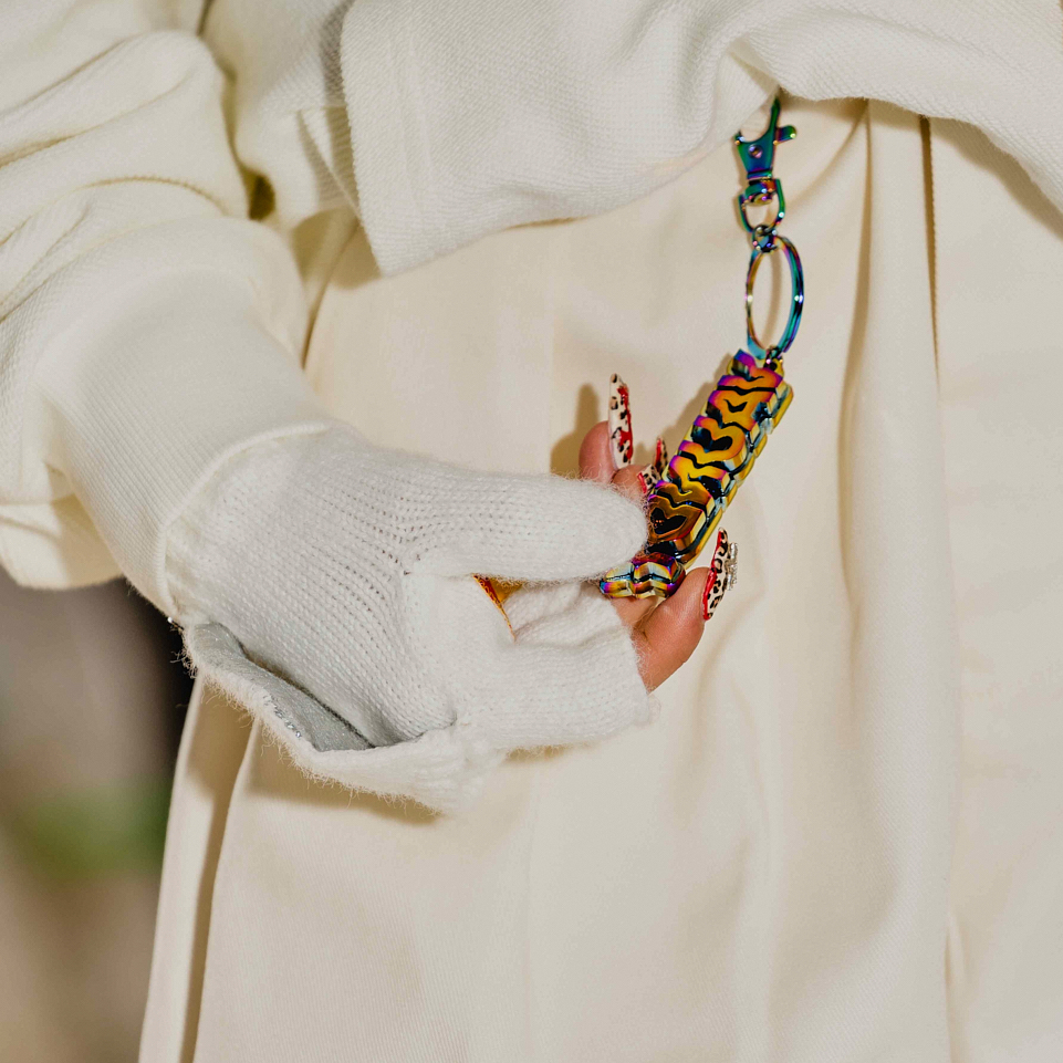 Aurora Logo Keychain