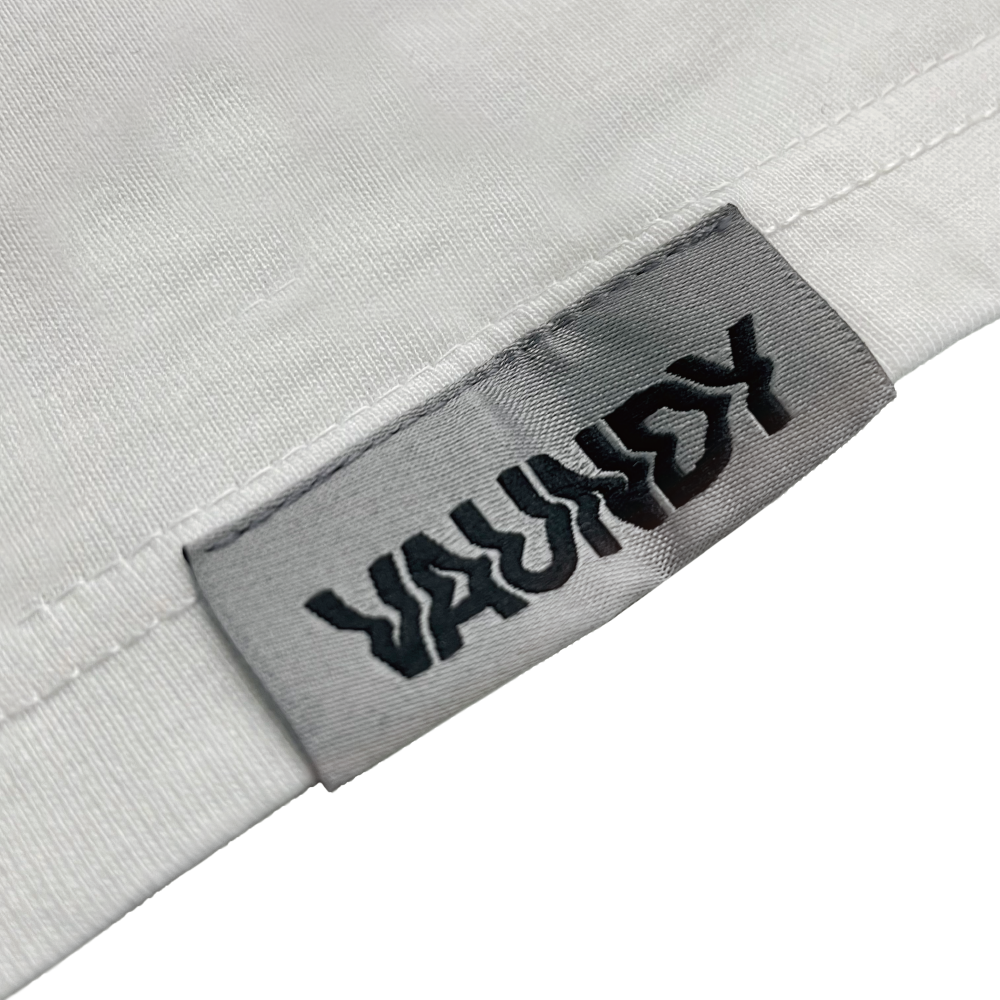 Metal Logo T-shirt "FUSION"［Gray］