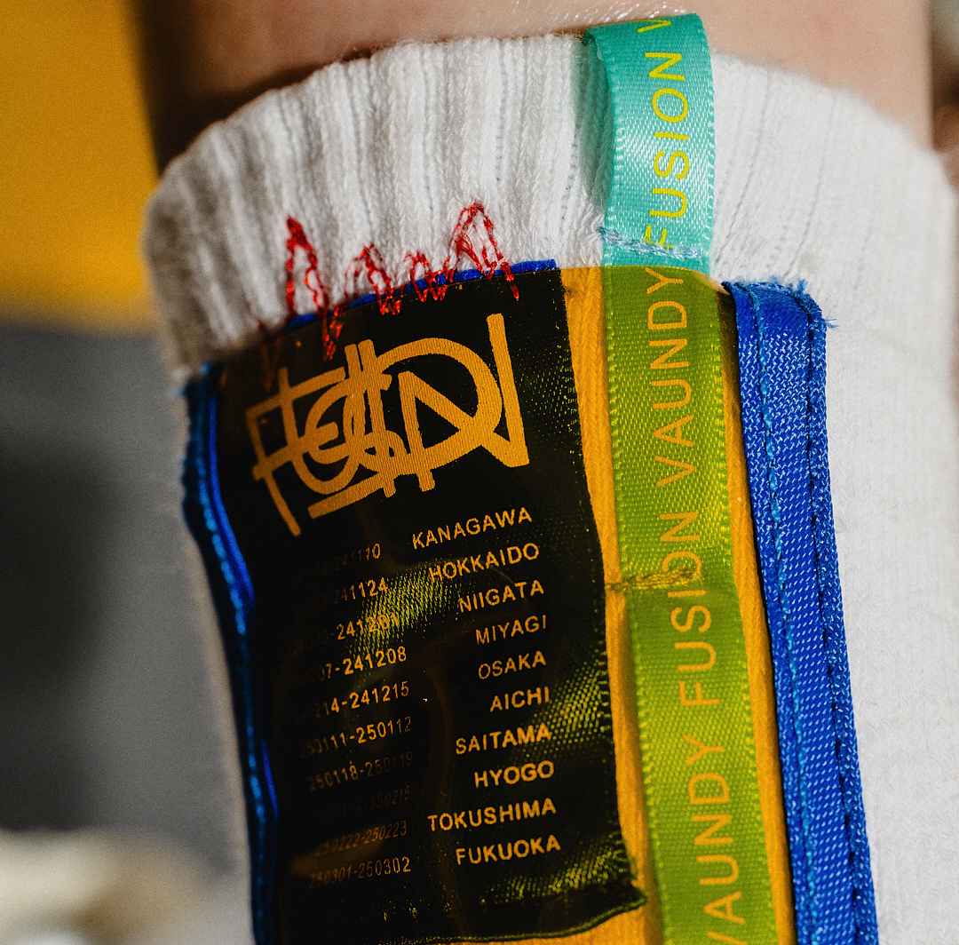 Pocket Socks "FUSION"［White］