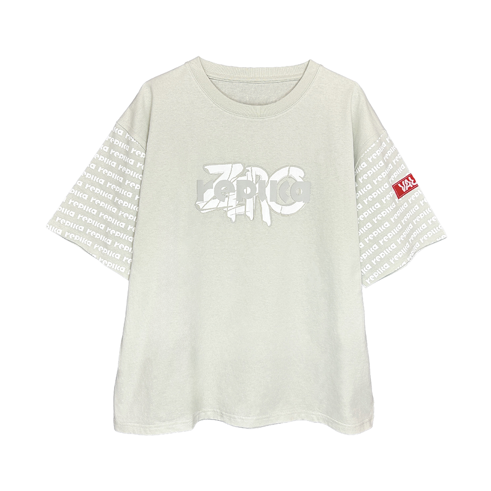 Short Sleeve Patterned T-shirt “replica ZERO”