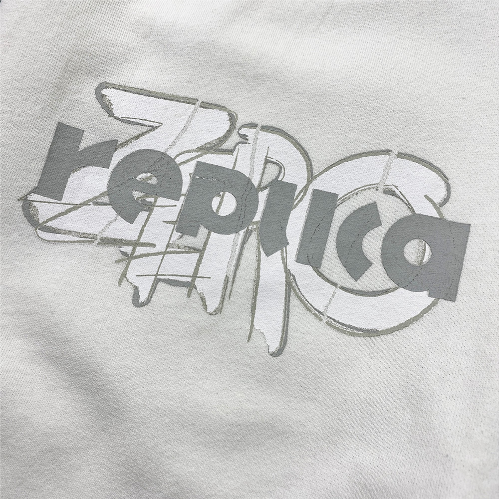 【VAWS limited】Logo Sweat Bottoms “replica ZERO”[White]