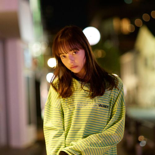 【VAWS limited】“replica” of Long Sleeve Striped T-shirt [Green]