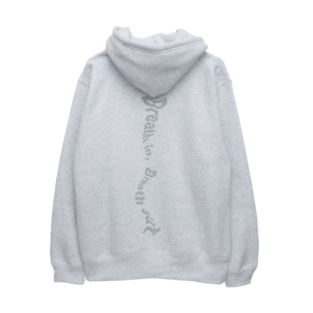 Logo Hoodie “SHINKOKYU”[Ash]