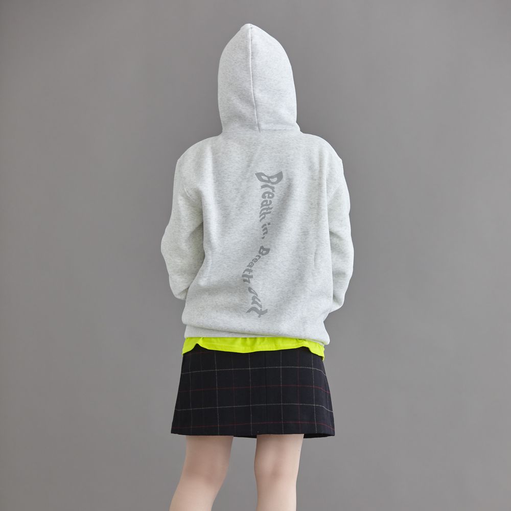 Logo Hoodie “SHINKOKYU”[Ash]