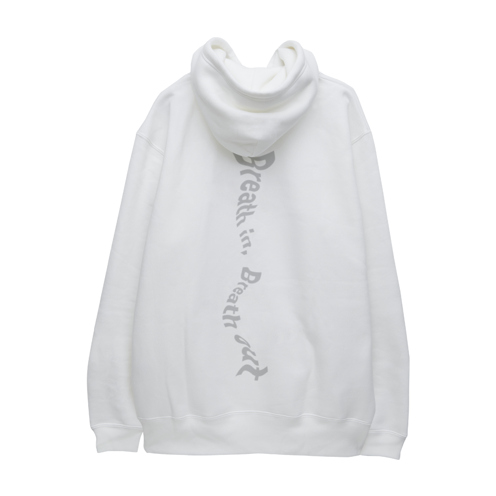 Logo Hoodie “SHINKOKYU” [White ]