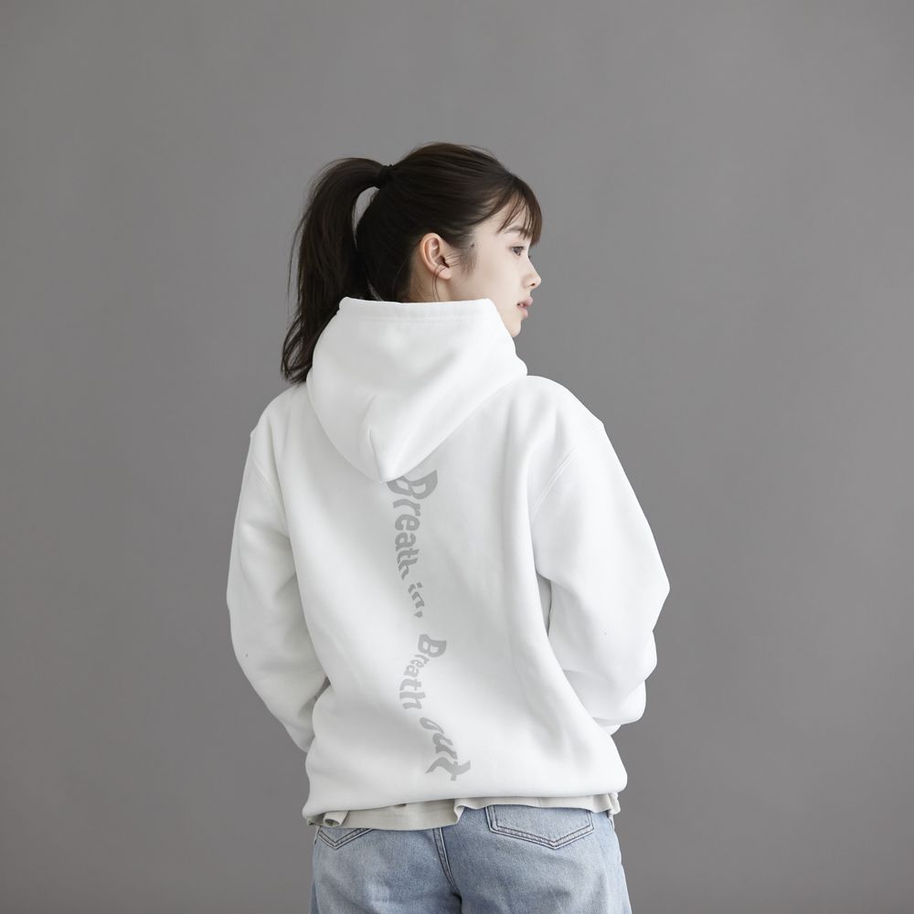 Logo Hoodie “SHINKOKYU” [White ]