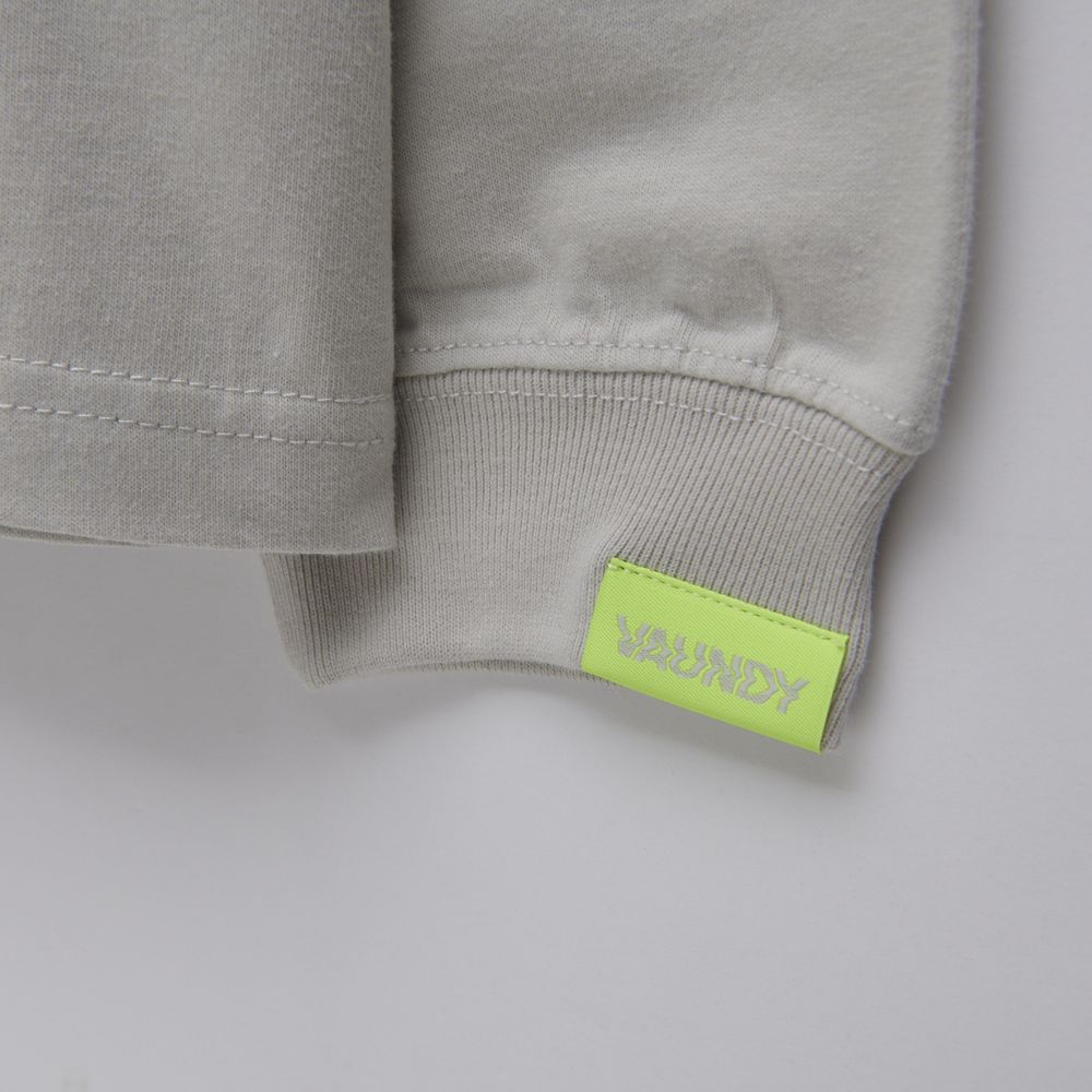 Long Sleeve T-shirts “SHINKOKYU”[Light Gray ]