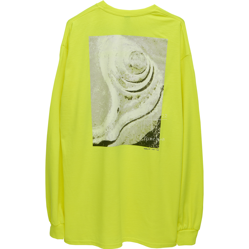 【Limited】Long Sleeve T-shirts “SHINKOKYU”[Safety Green ]