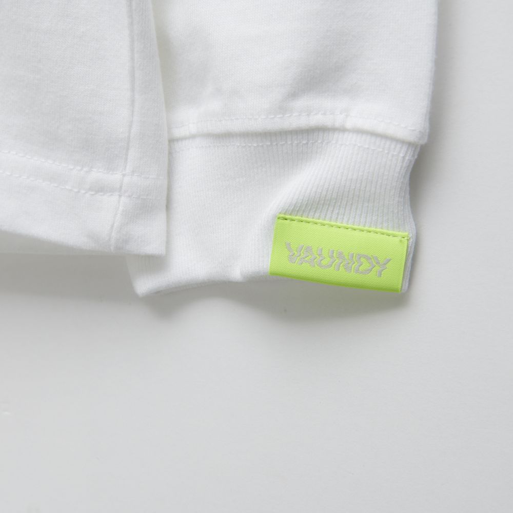 Long Sleeve T-shirts “SHINKOKYU”[White ]