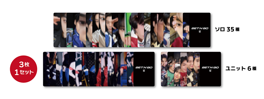 ランダムフォトカード(全48種/3枚入り)(2025 EVNNE CONCERT [SET N GO] JAPAN)