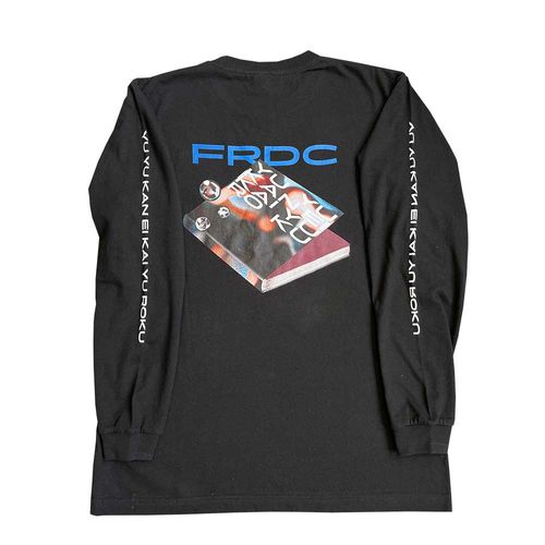 優游涵泳回遊録 ロングスリーブTシャツ/ブラック