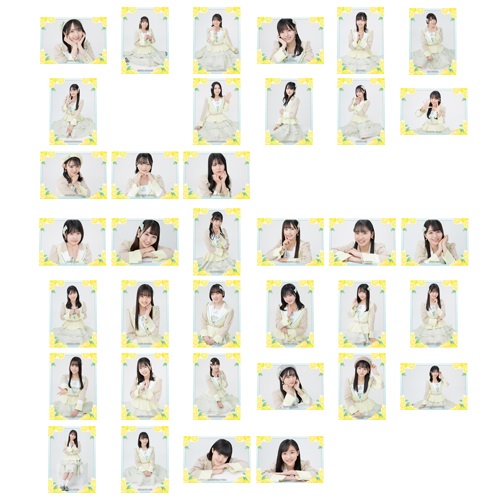 【再販】STU48 個別A4クリアポスター(新制服2022)