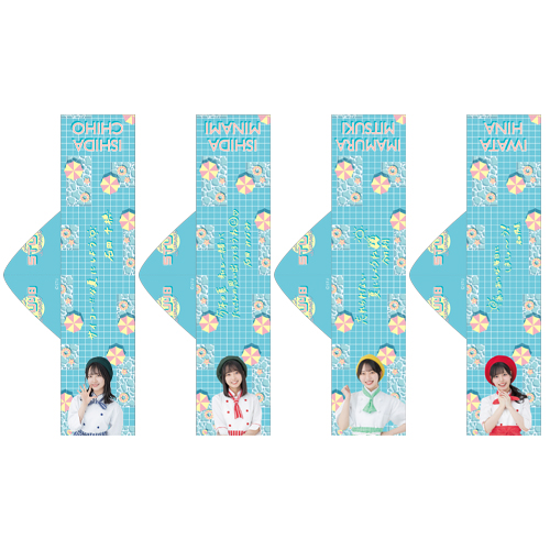 【再販】STU48 SUMMER2022 個別フード付きマフラータオル