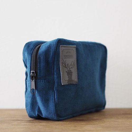 ZENSE コーデュロイポーチ