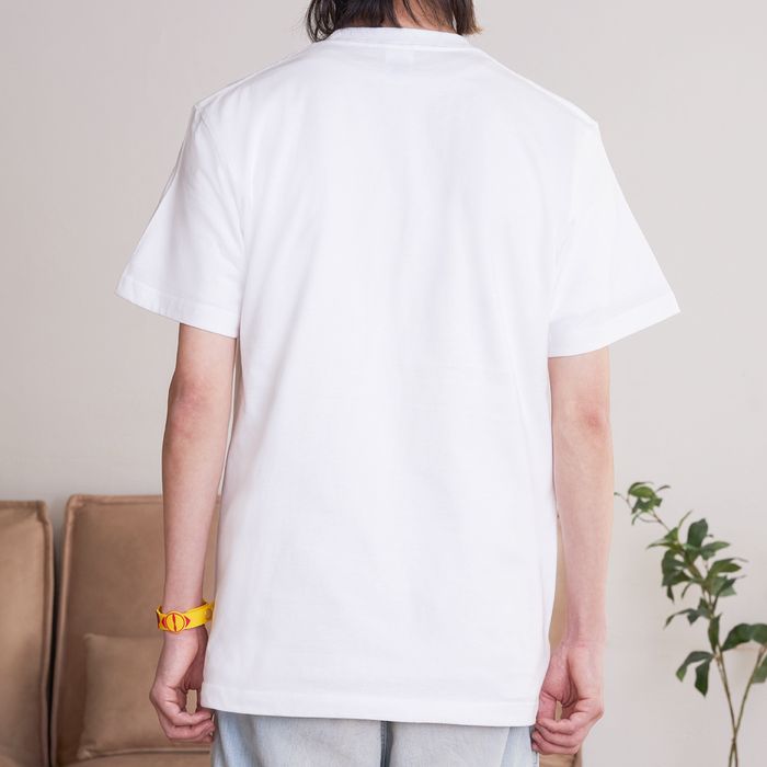 「月と猫のダンス」再び踊る動物Tシャツ<白>