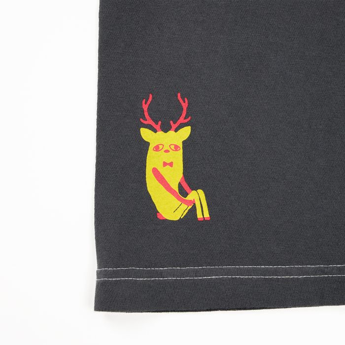 「月と猫のダンス」再び踊る動物Tシャツ＜グレー＞【後書き会員限定】