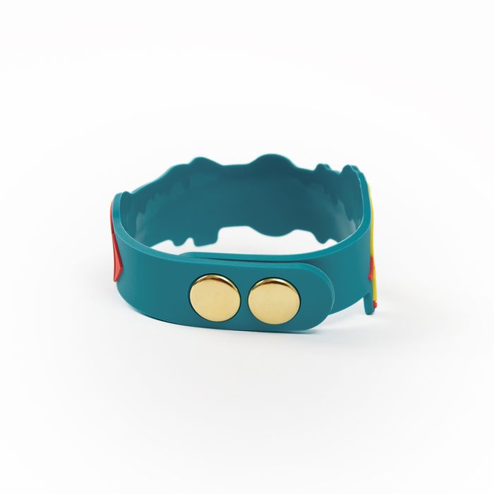 「月と猫のダンス」再び踊る動物ラバーバンド<青緑>【後書き会員限定】