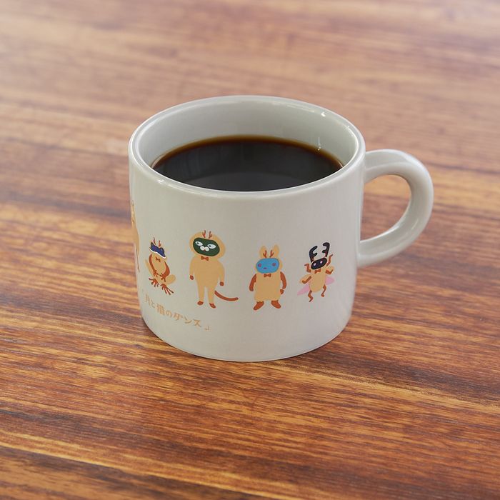 「月と猫のダンス」再び踊る動物マグカップ