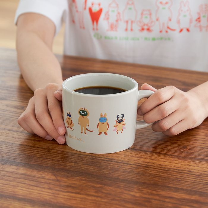 「月と猫のダンス」再び踊る動物マグカップ