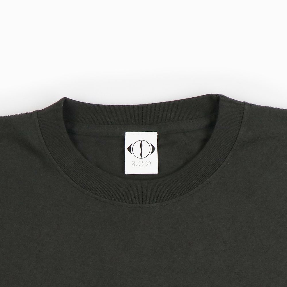 「月と猫のダンス」踊る動物Tシャツ〈スミ〉