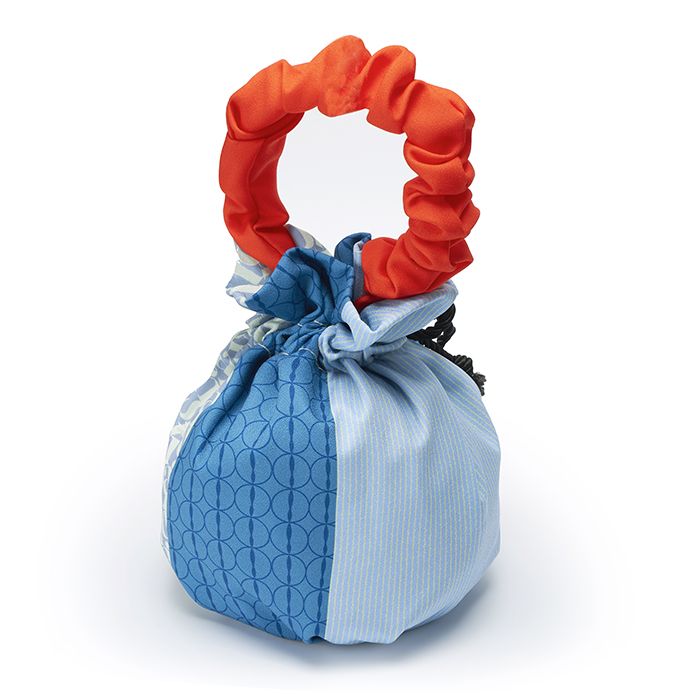 盗作再演 巾着風トートバッグ