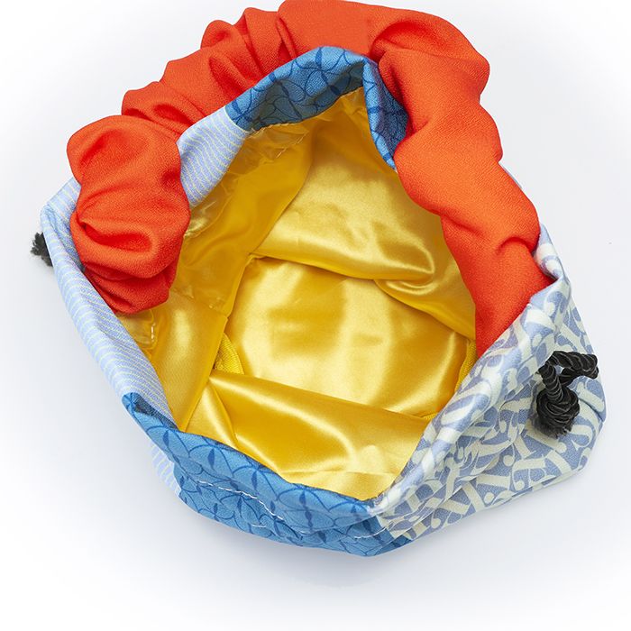 盗作再演 巾着風トートバッグ