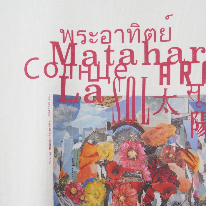 商品詳細ページ | ヨルシカ official store | 太陽:花コラージュ Tシャツ