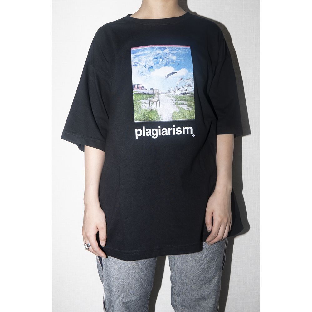 盗作 Tシャツ <Type A> /ブラック