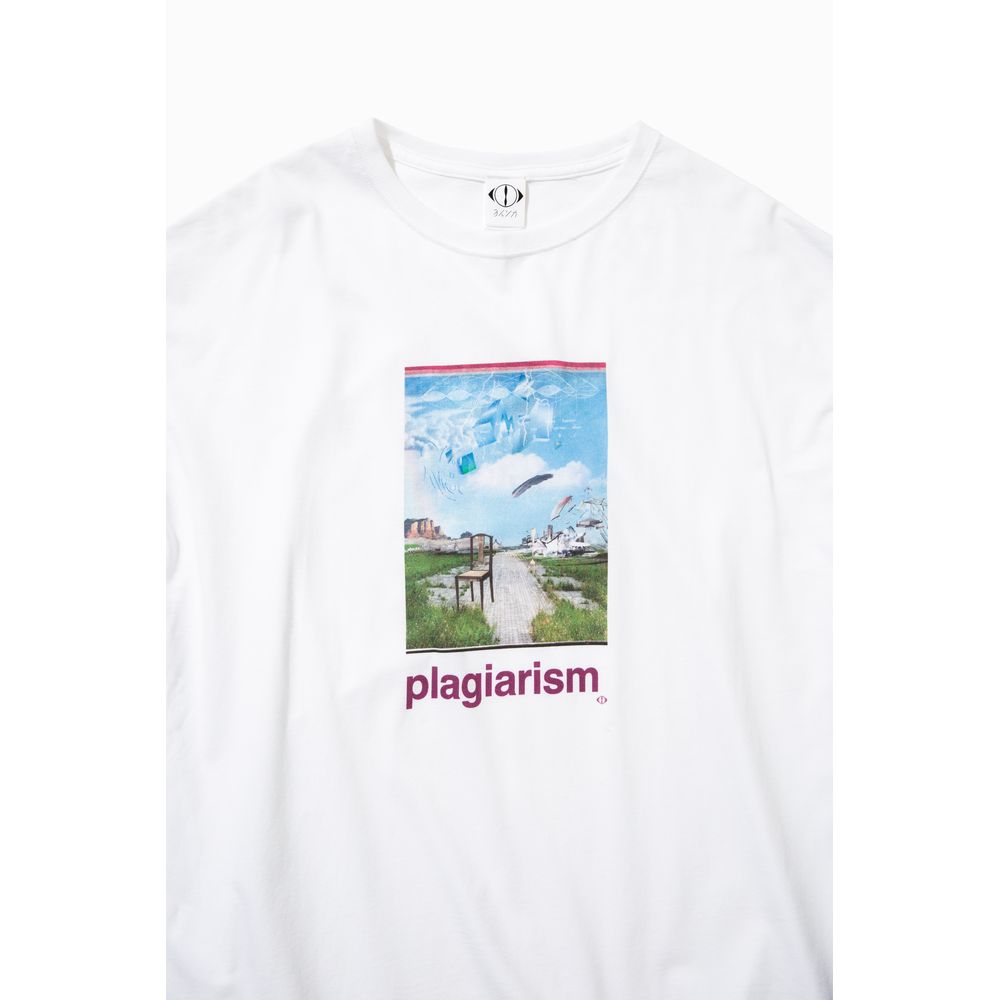 盗作 Tシャツ <Type A> /ホワイト