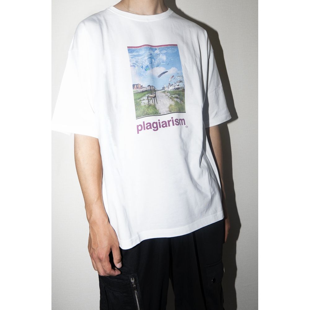 盗作 Tシャツ <Type A> /ホワイト