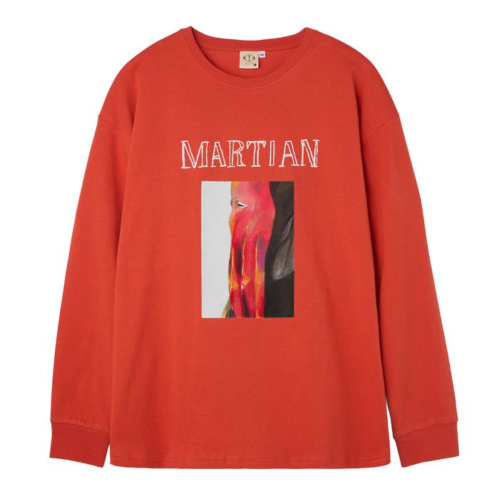 一人称 n-bunaイラスト ロングTシャツ