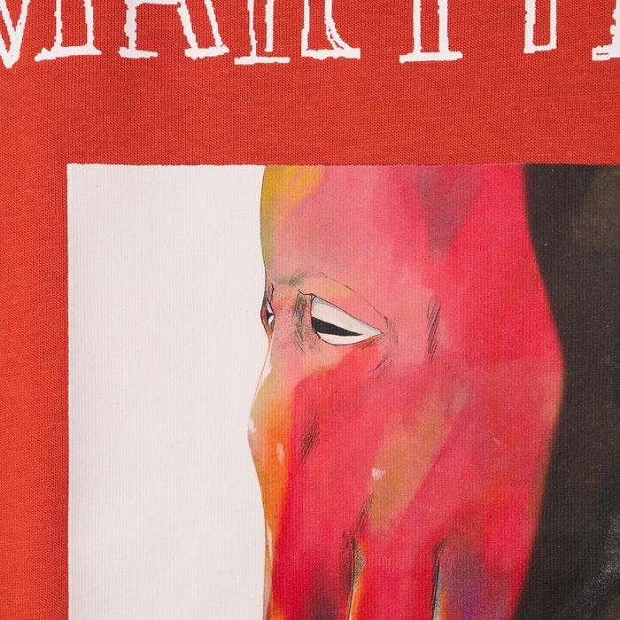 一人称 n-bunaイラスト ロングTシャツ