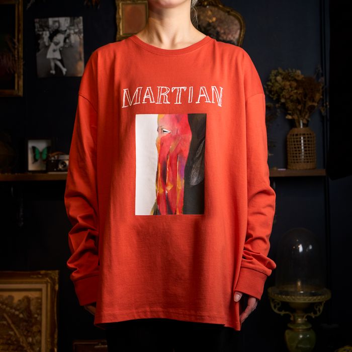 一人称 n-bunaイラスト ロングTシャツ