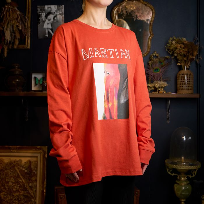 一人称 n-bunaイラスト ロングTシャツ