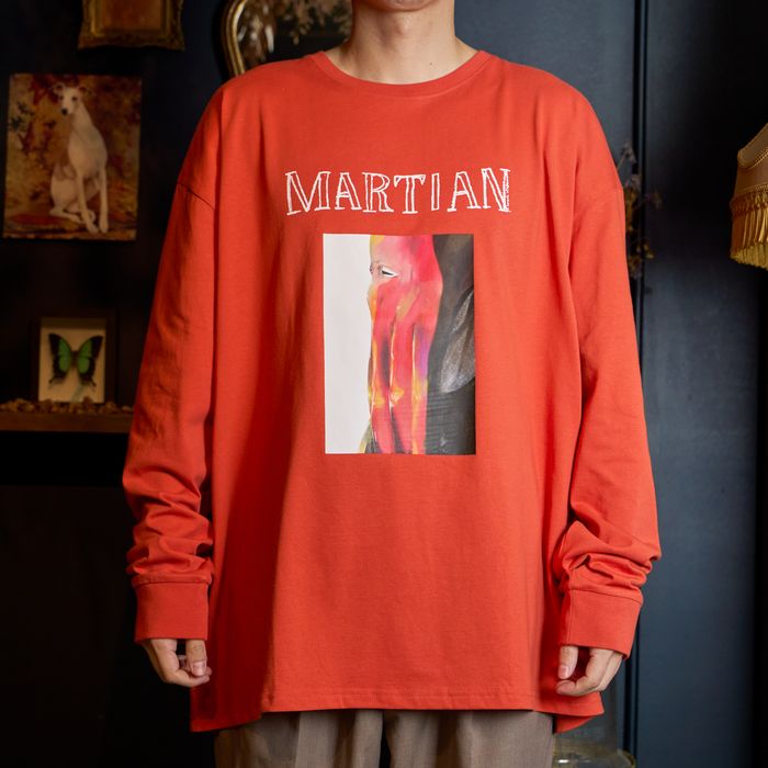 一人称 n-bunaイラスト ロングTシャツ