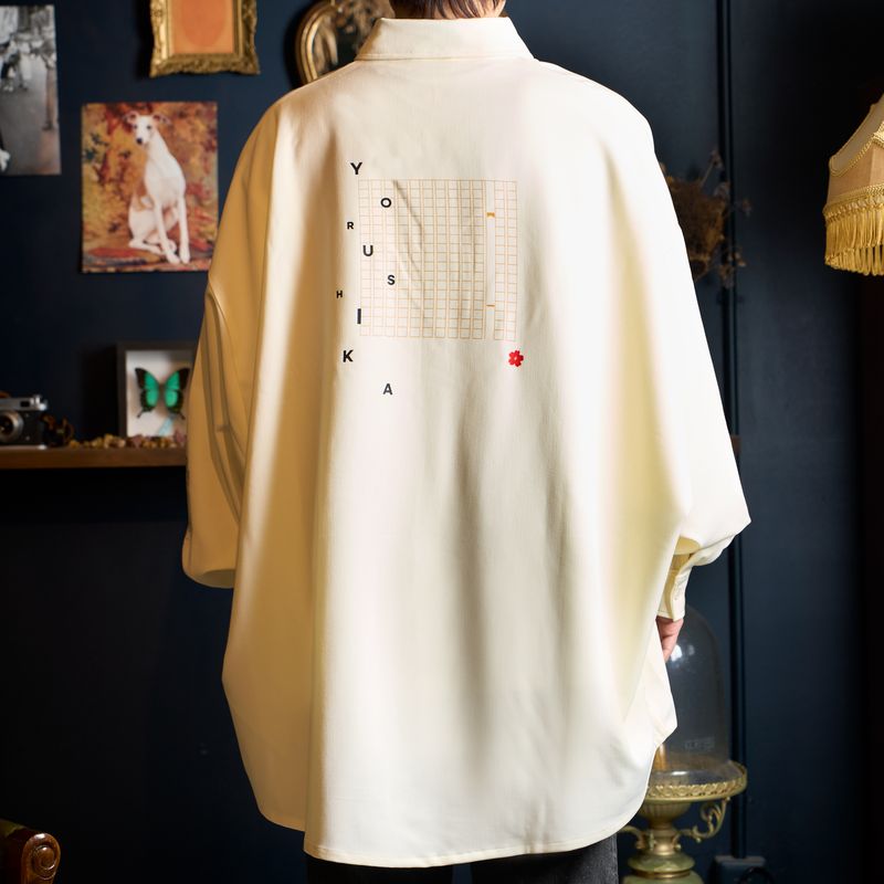 一人称 ロングシャツA(アイボリー)