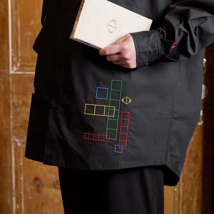 一人称 ロングシャツB(ブラック)