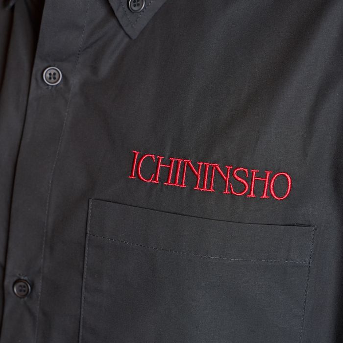 一人称 ロングシャツB(ブラック)