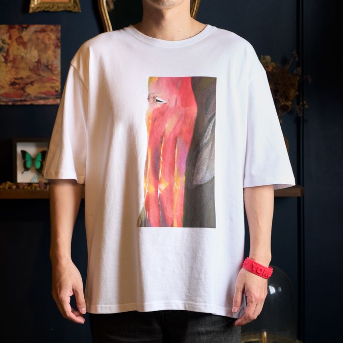 一人称 n-bunaイラスト TシャツA(火星人)